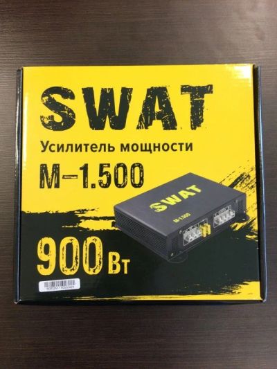 Лот: 11891007. Фото: 1. Усилитель SWAT M-1.500. Усилители