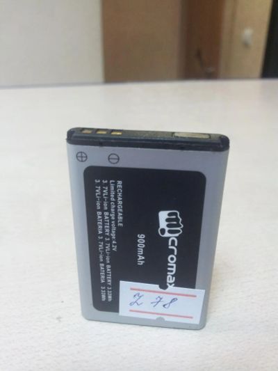 Лот: 8624627. Фото: 1. Z78 . АКБ Micromax X245 ( B1080... Аккумуляторы