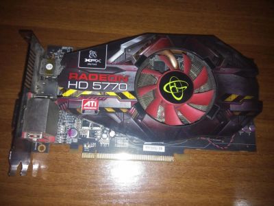 Лот: 7731934. Фото: 1. XFX Radeon HD 5770 1Gb. Видеокарты