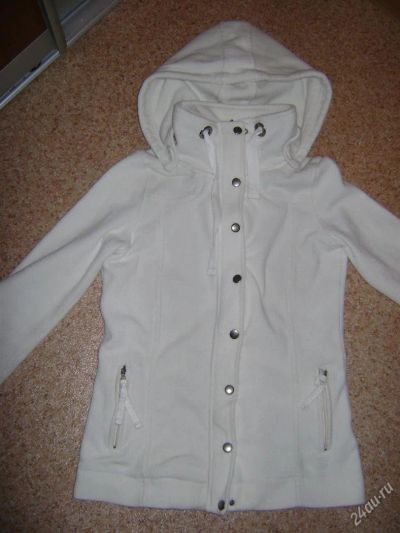 Лот: 3744227. Фото: 1. кофта белая 42-44. Пиджаки, жакеты, жилеты