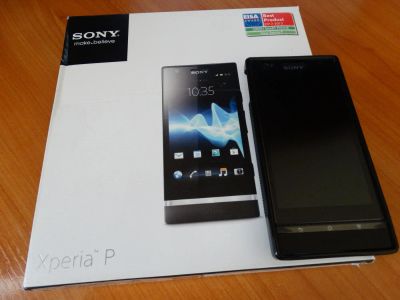 Лот: 6342729. Фото: 1. Телефон Sony Xperia P черный... Смартфоны