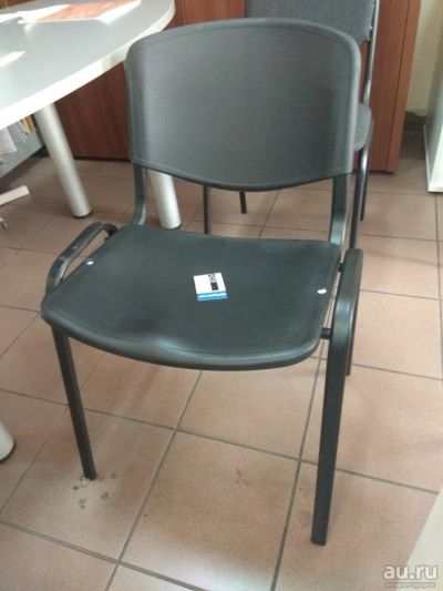 Лот: 10255597. Фото: 1. стул Изо черный пластик в наличии. Стулья и кресла офисные