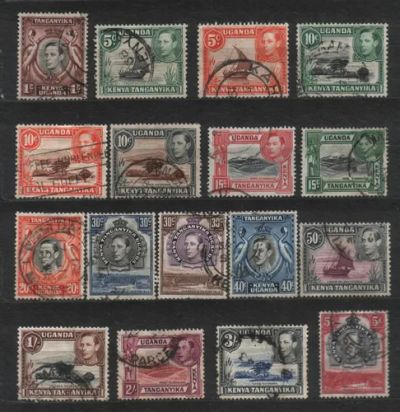 Лот: 25780645. Фото: 1. Брит. Кения, Уганда, Танганьика... Марки
