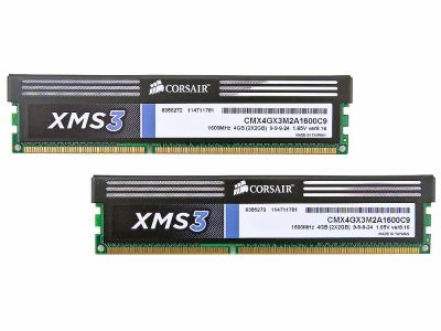 Лот: 6723898. Фото: 1. Corsair CMX4GX3M2A1600C9. Оперативная память