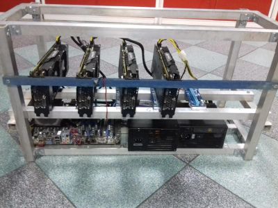 Лот: 11050675. Фото: 1. Ферма из 4х GTX1080. Майнинг фермы, товары для майнинга