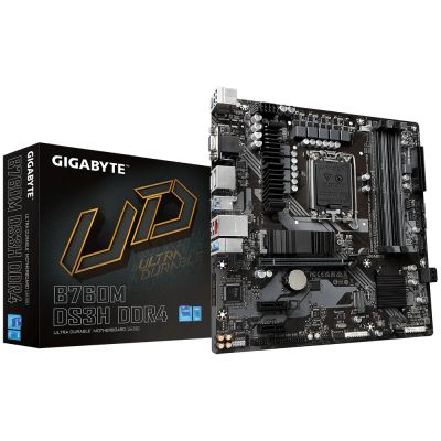 Лот: 24946921. Фото: 1. Мат.плата S1700 B760 Gigabyte... Материнские платы