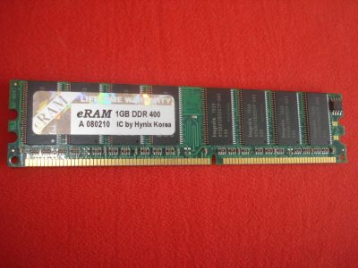 Лот: 4067556. Фото: 1. Оперативная память DDR1 eRAM PC3200... Оперативная память