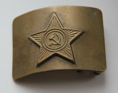 Лот: 20947790. Фото: 1. Пряжка солдатская. Обмундирование