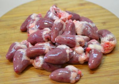 Лот: 7250987. Фото: 1. куриные сердечки. Мясо, птица, яйцо