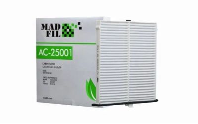 Лот: 19538546. Фото: 1. Фильтр салонный Madfil AC-25001C. Расходные материалы