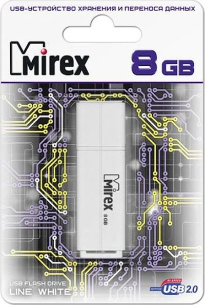 Лот: 16045204. Фото: 1. USB флеш-карта 8ГБ Mirex Line... USB-флеш карты