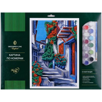 Лот: 16312756. Фото: 1. Картина по номерам Greenwich Line... Картины по номерам