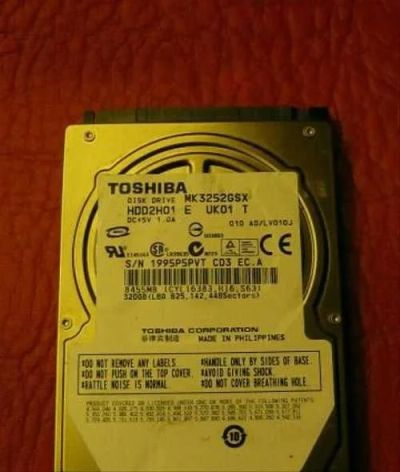 Лот: 17156891. Фото: 1. жесткий диск ноутбука 320гб toshiba... Жёсткие диски (HDD)
