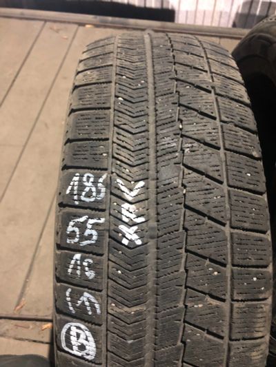 Лот: 24906186. Фото: 1. (1шт) 185/55R16 Bridgestone Blizzak... Шины