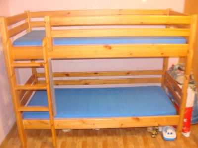 Лот: 8520371. Фото: 1. продам двухъярусную деревянную... Детские кровати и кроватки