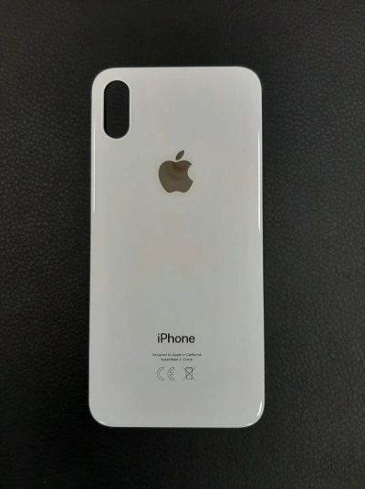 Лот: 17030489. Фото: 1. Задняя крышка (стекло) iPhone... Дисплеи, дисплейные модули, тачскрины