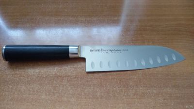 Лот: 15272539. Фото: 1. Нож кухонный Samura SM-0094 180... Столовые приборы, ножи