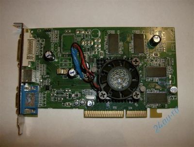 Лот: 714180. Фото: 1. AGP ati radeon 9550. Видеокарты