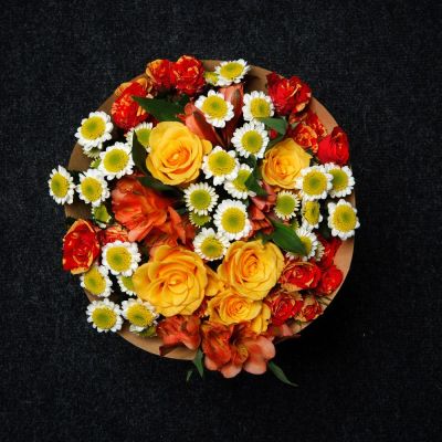 Лот: 7163983. Фото: 1. Сборный букет. Цветы на Щорса... Свежие цветы