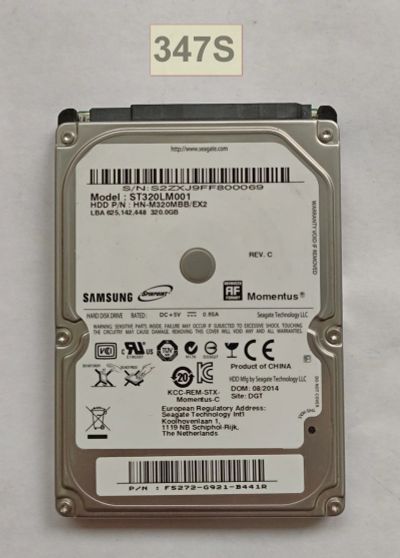 Лот: 17815082. Фото: 1. Жесткий диск SATA Samsung ST320LM001... Жёсткие диски (HDD)