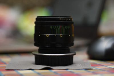 Лот: 3350171. Фото: 1. Гелиос 44-2+переходник на Canon... Объективы