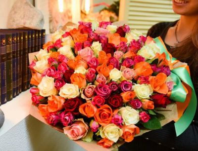 Лот: 7260509. Фото: 1. Сборный букет. Цветы на Щорса... Свежие цветы