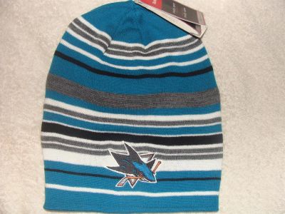 Лот: 3584951. Фото: 1. Шапка НХЛ San Jose Sharks. Другое (спортивная одежда)