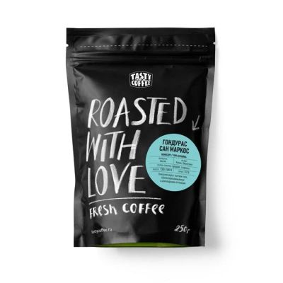 Лот: 11341433. Фото: 1. Кофе в зёрнах Tasty Coffee Гондурас... Чай, кофе, какао