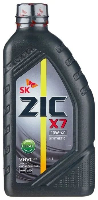 Лот: 16494829. Фото: 1. Масло ZIC X7 10W-40 Diesel синт... Масла, жидкости