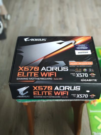 Лот: 17858518. Фото: 1. Материнская плата X570 aorus wifi. Материнские платы