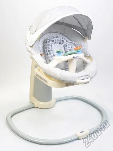 Лот: 5872681. Фото: 1. Качели Graco Sweetpeace. Ходунки, прыгунки, качели