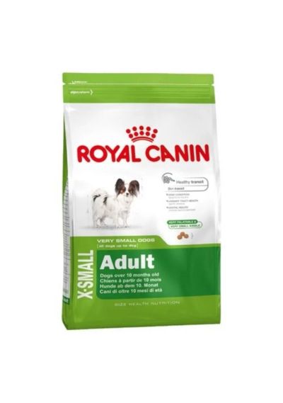 Лот: 5464518. Фото: 1. Корм Royal Canin X-Small Adult... Корма