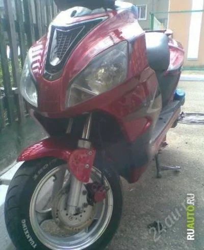 Лот: 1766427. Фото: 1. продам скутер racer sirius. Мотороллеры, мопеды