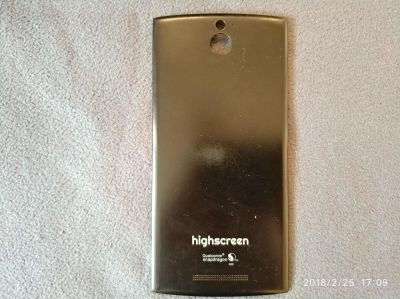 Лот: 11090735. Фото: 1. Задняя крышка для смартфона Highscreen... Другое (запчасти, оборудование)