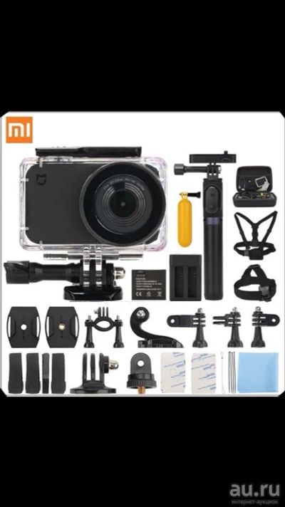 Лот: 13552013. Фото: 1. Экшн-камера Xiaomi Mijia 4K Action... Экшн камеры