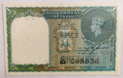 Лот: 21789930. Фото: 1. Индия 1 рупия 1940. Азия