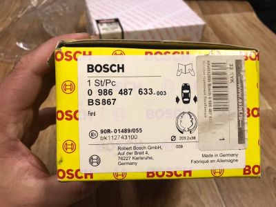 Лот: 16513577. Фото: 1. Колодки задние BOSCH Ford focus... Тормозная система