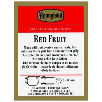 Лот: 5016707. Фото: 1. чай Ronnefeldt Red Fruit 100 гр... Чай, кофе, какао