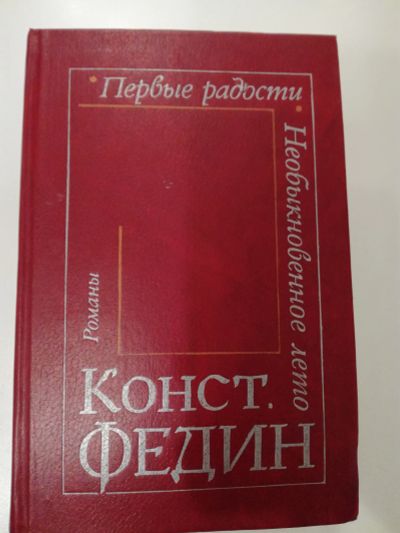 Лот: 20994754. Фото: 1. Константин Федин. Первые радости... Художественная