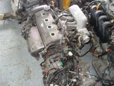 Лот: 2205185. Фото: 1. Двигатель Toyota 4A-FE Пробег... Двигатель и элементы двигателя