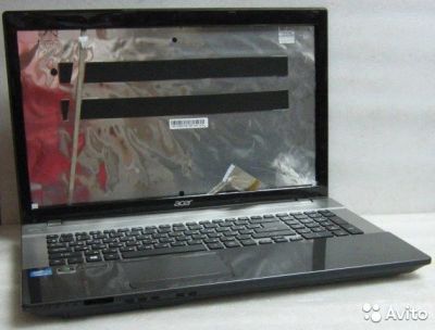 Лот: 10070735. Фото: 1. Корпус для ноутбука Acer v3 v3-771... Корпуса, блоки питания