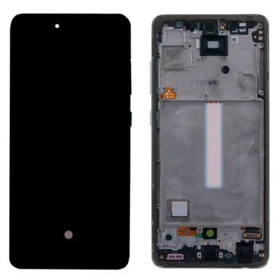 Лот: 23360907. Фото: 1. Дисплей Samsung A525F A52 в сборе... Дисплеи, дисплейные модули, тачскрины
