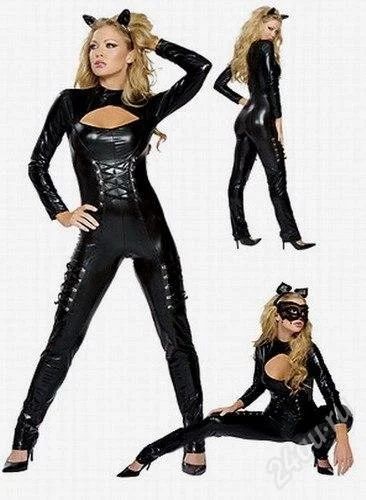 Лот: 2323024. Фото: 1. костюм женщины-кошки(без ушек). Костюмы