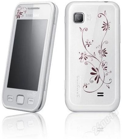 Лот: 2082077. Фото: 1. samsung gt-s5250 wave 525 la fleur... Кнопочные мобильные телефоны