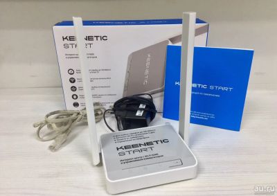 Лот: 15255554. Фото: 1. Wi-Fi роутер Keenetic Start (KN-1110... Маршрутизаторы (роутеры)