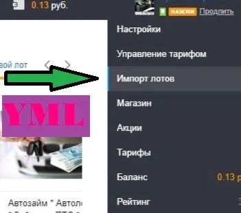 Лот: 15401736. Фото: 1. Импорт лотов на AU.RU YML CSV... IT-услуги (сайты, 1C, IT аутсорсинг)