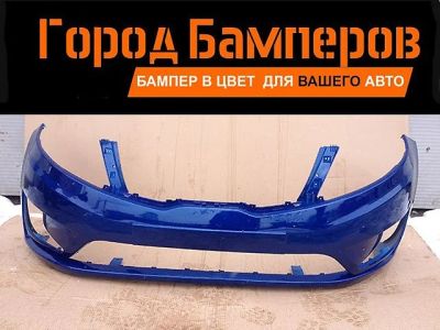 Лот: 7581864. Фото: 1. Новый заводской Синий передний... Кузов