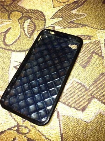 Лот: 1375179. Фото: 1. силиконовый чехол на iphone 4... Чехлы, бамперы