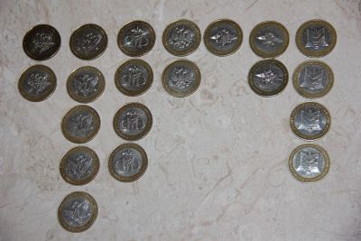 Лот: 3086248. Фото: 1. Юбилейные монеты России. Наборы монет