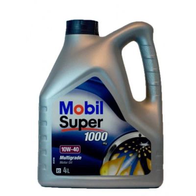 Лот: 4743106. Фото: 1. Mobil Super 1000 X1, 10W40 , 4л. Масла, жидкости